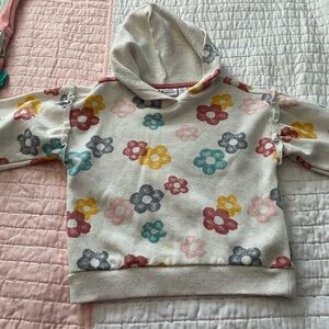 Floral Kids Hoodie - Multicolor